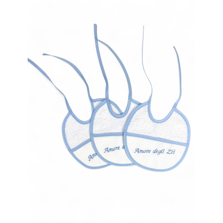 Set 3 Bavaglini Neonato...