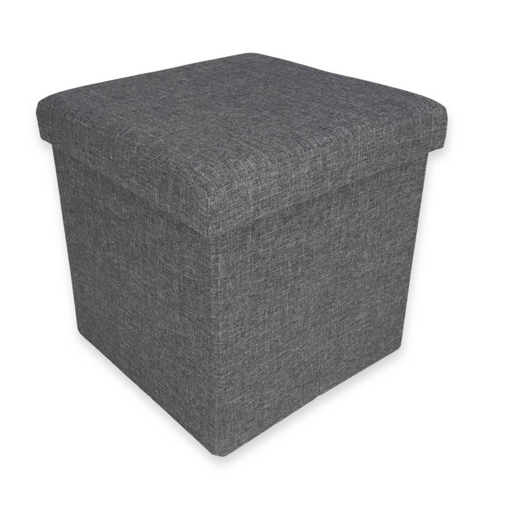 POUF CONTAINER REPOSE-PIEDS EN TISSU DE TAYLOR GRAY