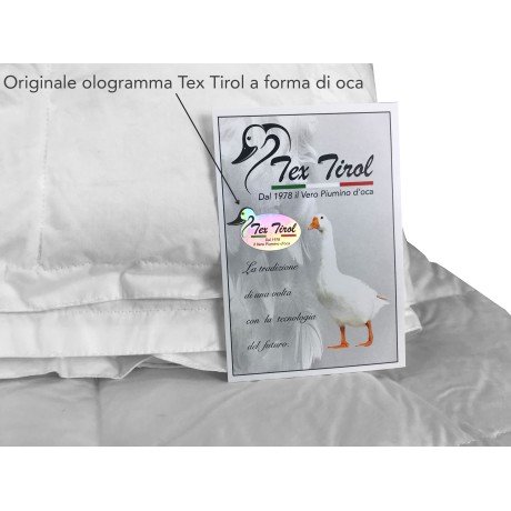 DUVET D'OIE TEX TIROL © VIPITENO 4 SAISONS, 100% DUVET D'OIE