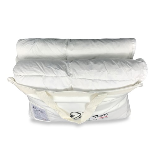 DUVET D'OIE TEX TIROL © DOLOMITI 4 SAISONS DE 50% DUVET D'OIE / 50% PLUMES D'OIE DOUBLE CM. 250X200